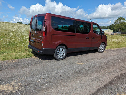 IN STOCK NOW - Brand New Renault Trafic LWB in Carmin Red