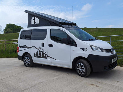 Pre Loved CCCampers 'Clee' Nissan NV200 Campervan with only 79,200 miles on the clock!