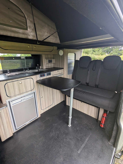 Pre Loved CCCampers 'Severn' Ford Transit Custom SWB Campervan only 75,000 miles on the clock