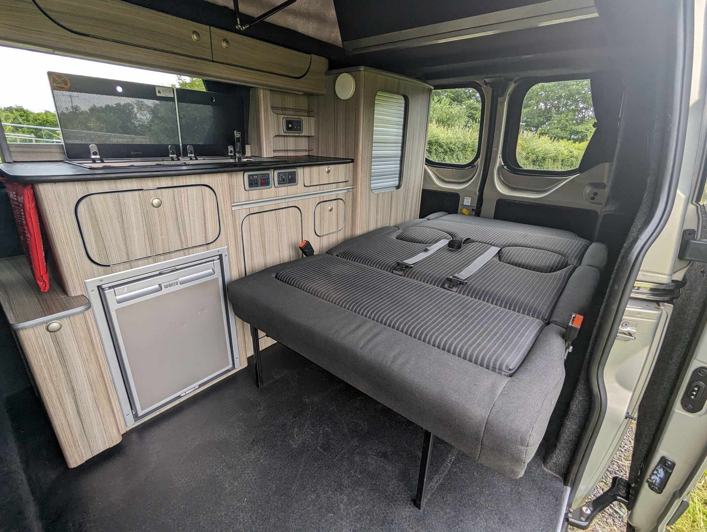 Pre Loved CCCampers 'Severn' Ford Transit Custom SWB Campervan only 75,000 miles on the clock