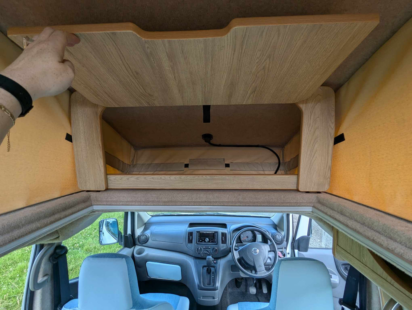 NV200 & Berlingo Pop-Top Roof Ultimate Top Locker Storage Solution Upgrade