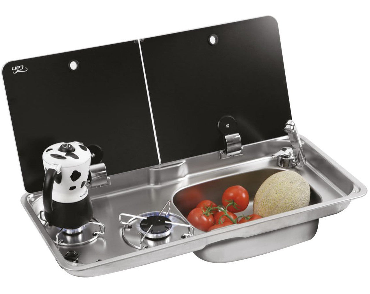 Tailored Kitchen Solutions: Your Choice of CCCAMPERS' Customisable Cooking and Sink Options