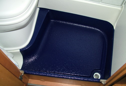 6.7 Expert Repair Service for Broken or Cracked Bathroom Shower Trays in Caravans and Motorhomes