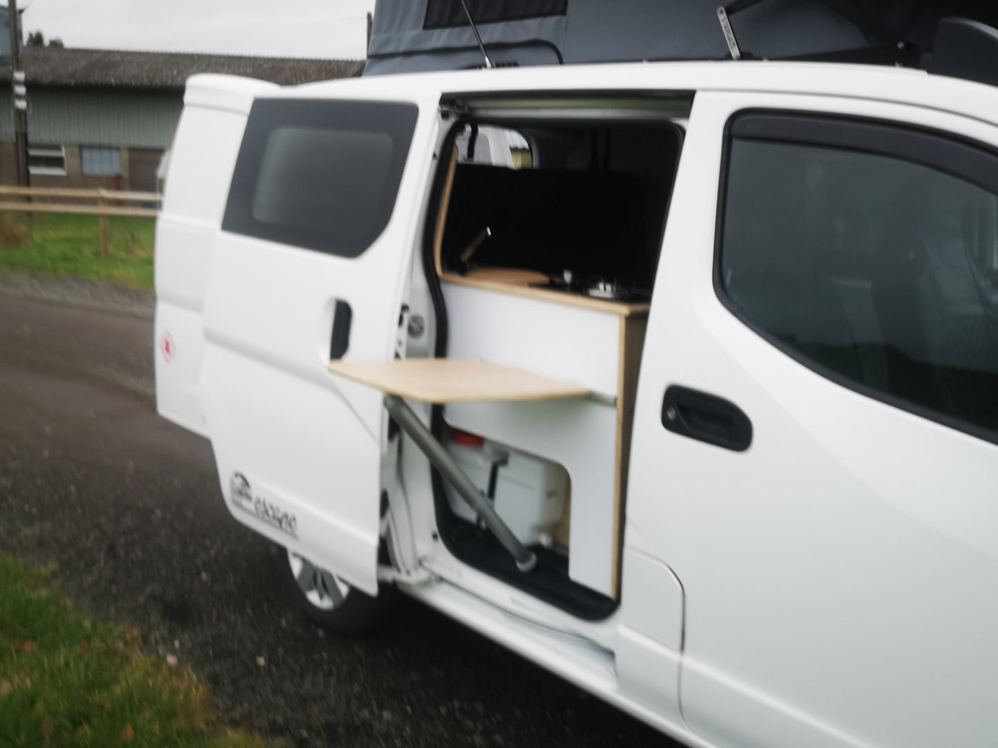 Nissan NV200 & eNV200 Camper van conversion units lightweight ply Kitchen only - cccampers.myshopify.com