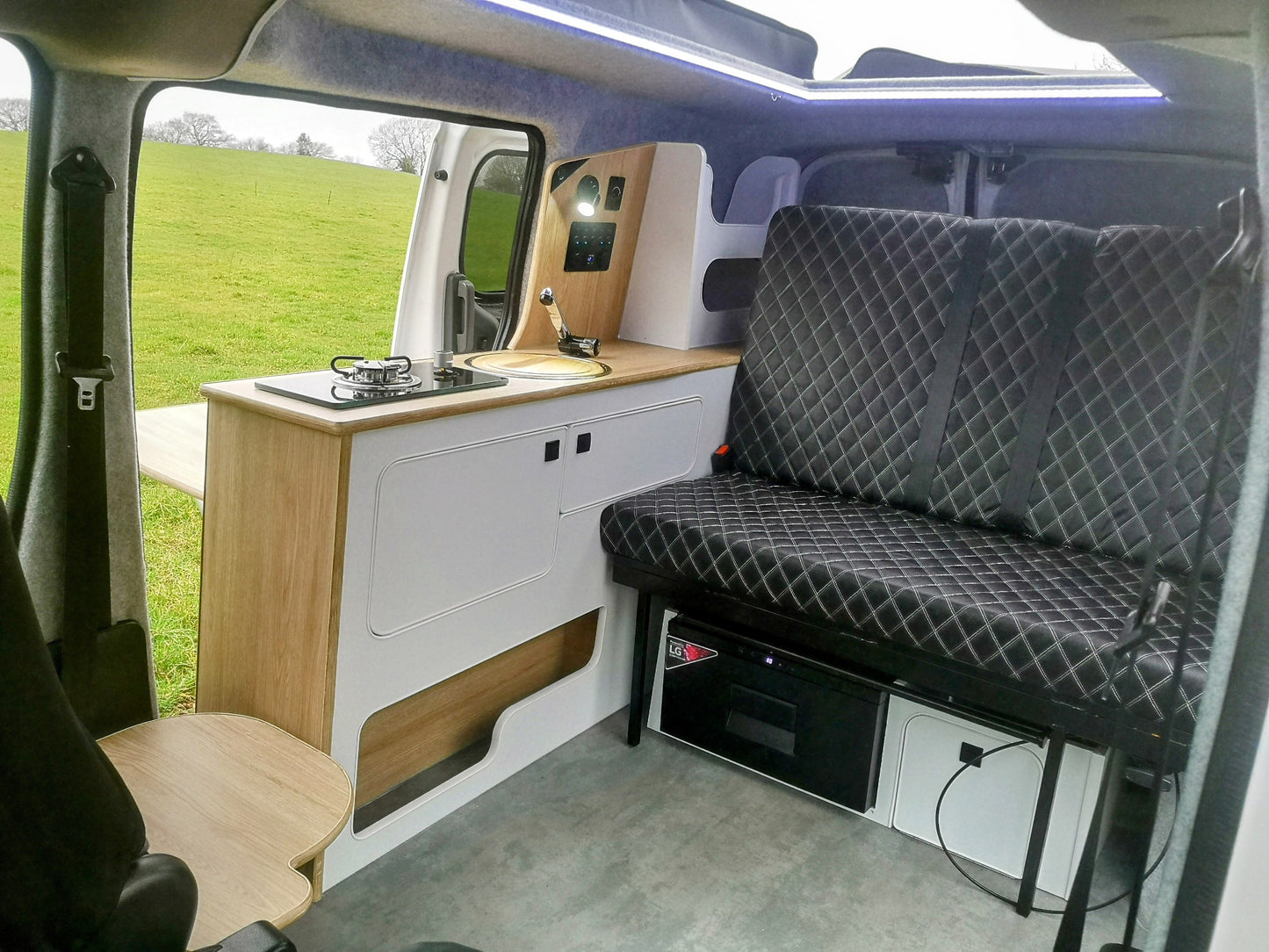 Nissan NV200 & eNV200 Camper van conversion units lightweight ply Kitchen only - cccampers.myshopify.com