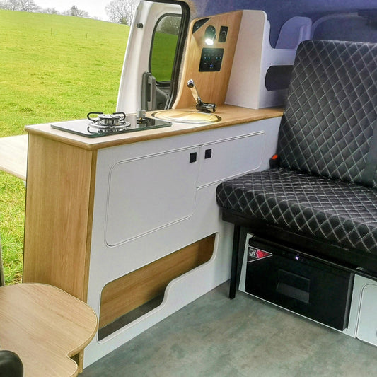 CCCAMPERS Escape Camper Duo & Solo Conversion for Nissan NV200 & eNV200, Maxus eDeliver 3 also the XS wheelbase Peugeot Expert, Citroen Dispatch and Toyota Proace