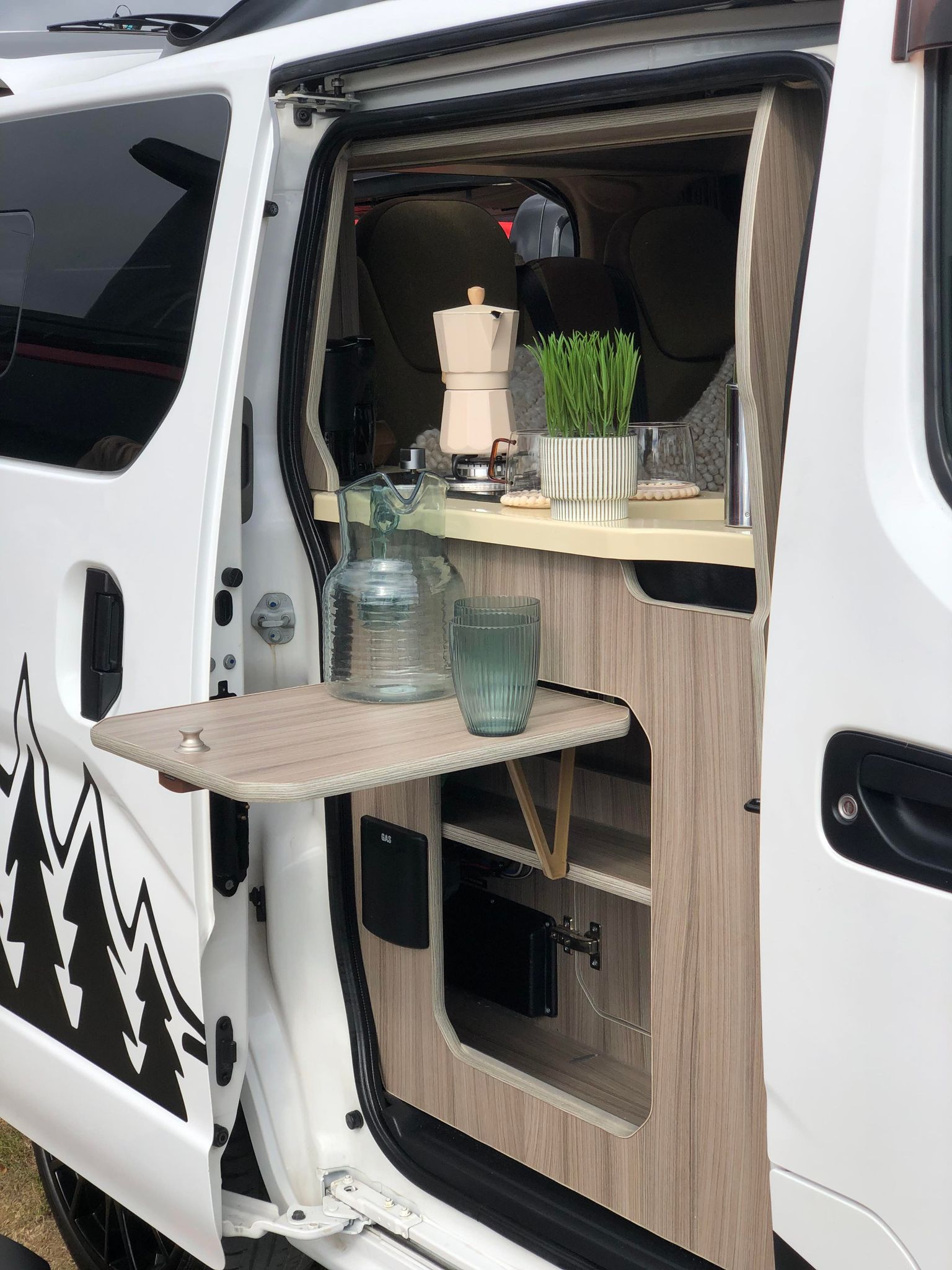 Nissan nv200 camper store conversion