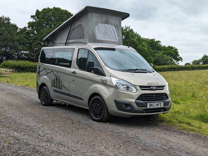 Pre Loved CCCampers 'Severn' Ford Transit Custom SWB Campervan only 75,000 miles on the clock