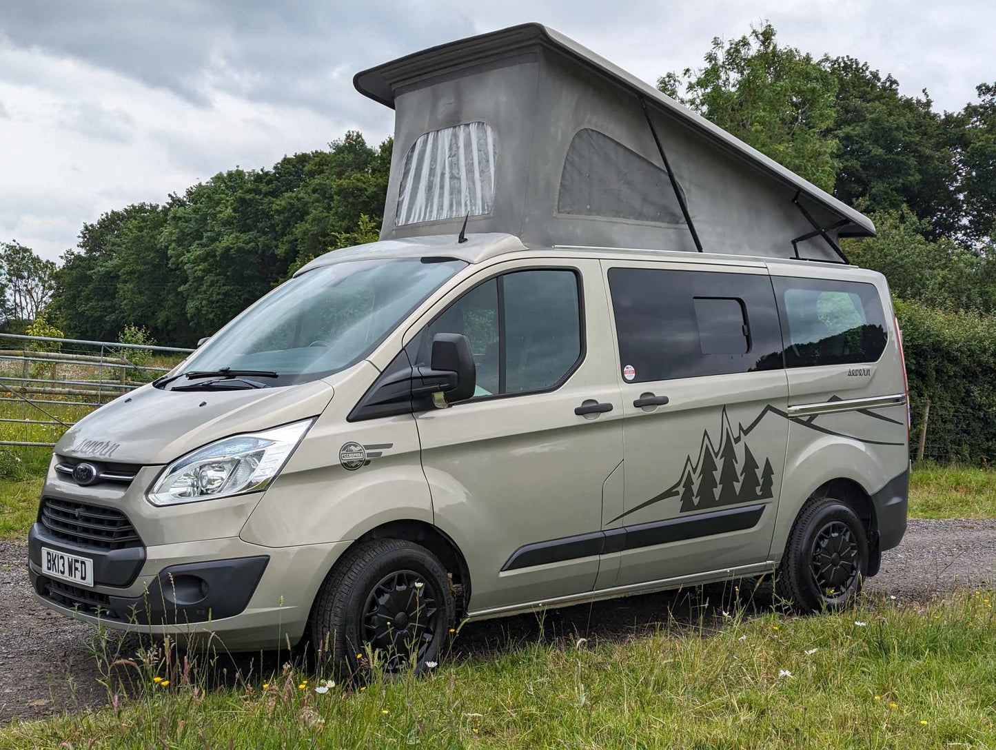 Pre Loved CCCampers 'Severn' Ford Transit Custom SWB Campervan only 75,000 miles on the clock