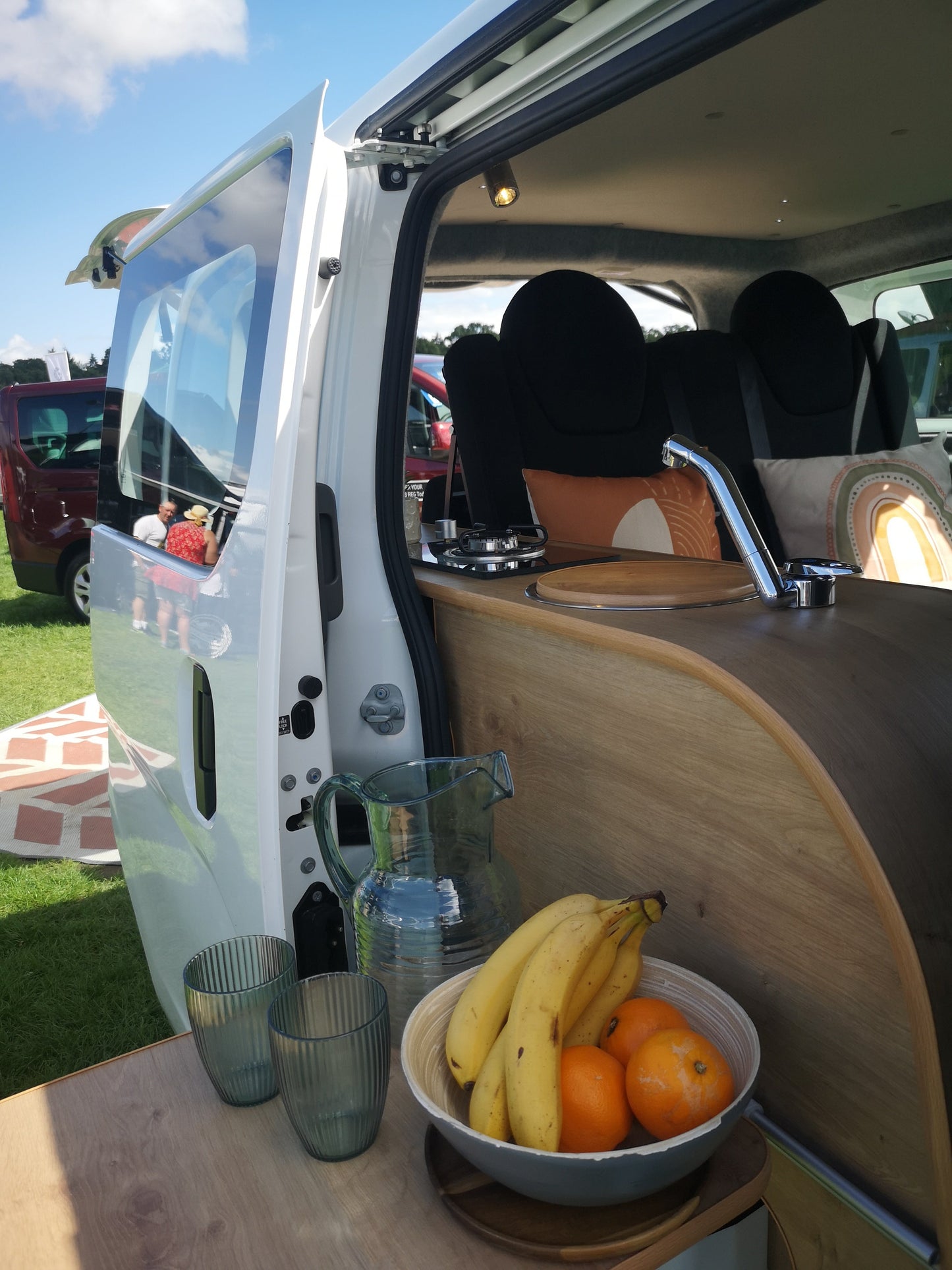 Nissan NV200 & eNV200 Camper van conversion units lightweight ply Kitchen only - cccampers.myshopify.com