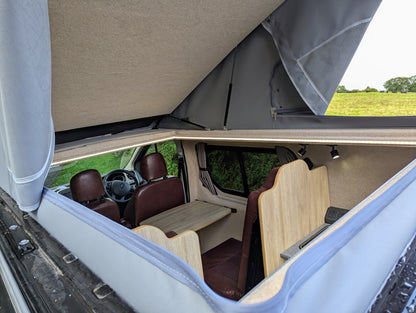 CCCAMPERS Escape Camper Twin Conversion for Renault Trafic, Nissan NV300 Primastar, Transit Custom, Volkswagen Transporter and Vauxhall Vivaro MK 1 & MK 2