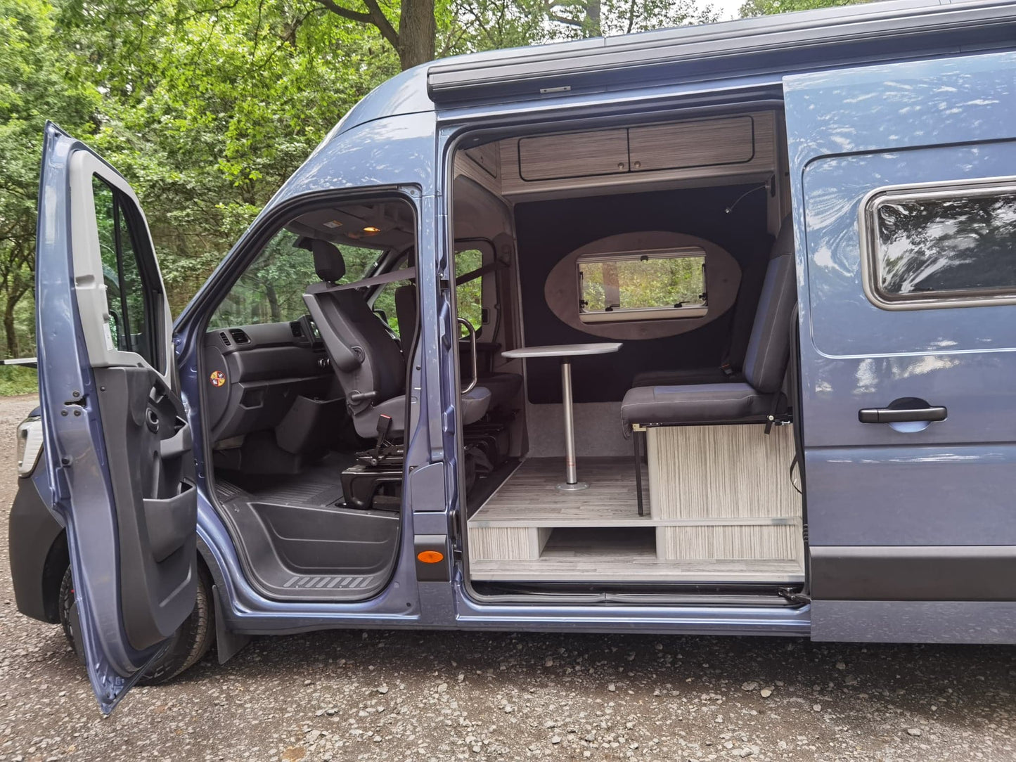 The 'Witley' Renault Master High top Fixed Roof with Manual, Automatic and Electric options by CCCAMPERS - cccampers.myshopify.com