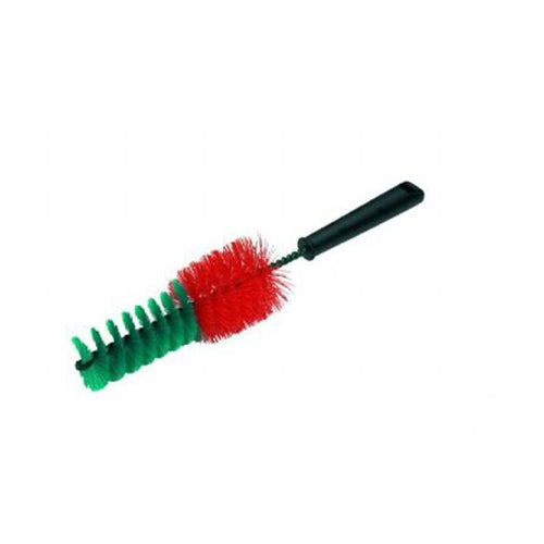 Vikan Rim Cleaning Brush Hard Red Green - cccampers.myshopify.com